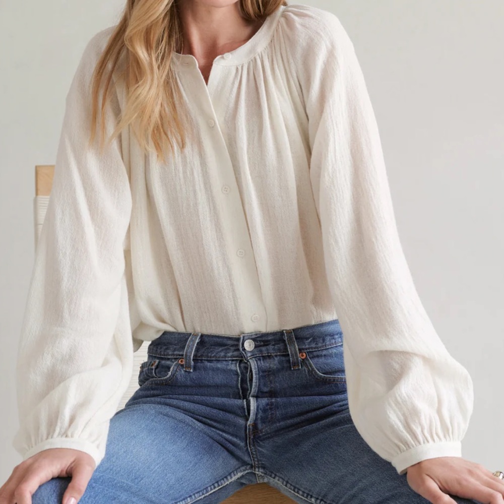 Jenni Kayne Long Sleeve Willow Blouse